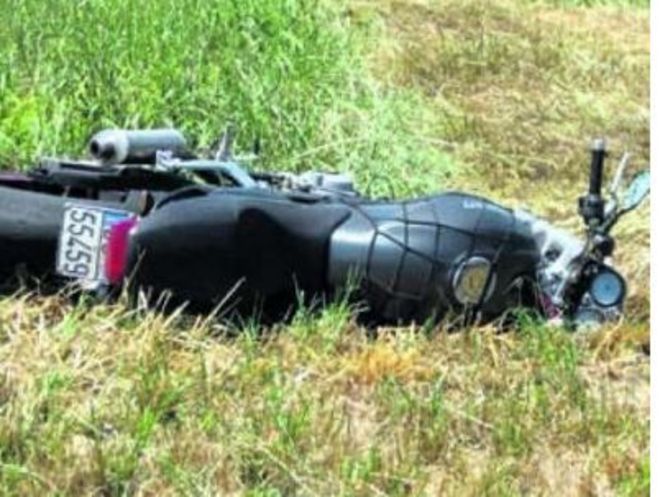 incidente ad amaseno 20120617 moto1