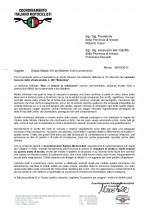 Lettera Provincia di Arezzo